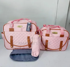 Chicco Baby Diaper Bag Set - Brown Quilted