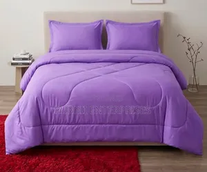 Plain Duvet Set - 4 Pieces