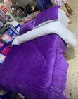 Velvet Duvet Set - Purple (4pcs) - 3
