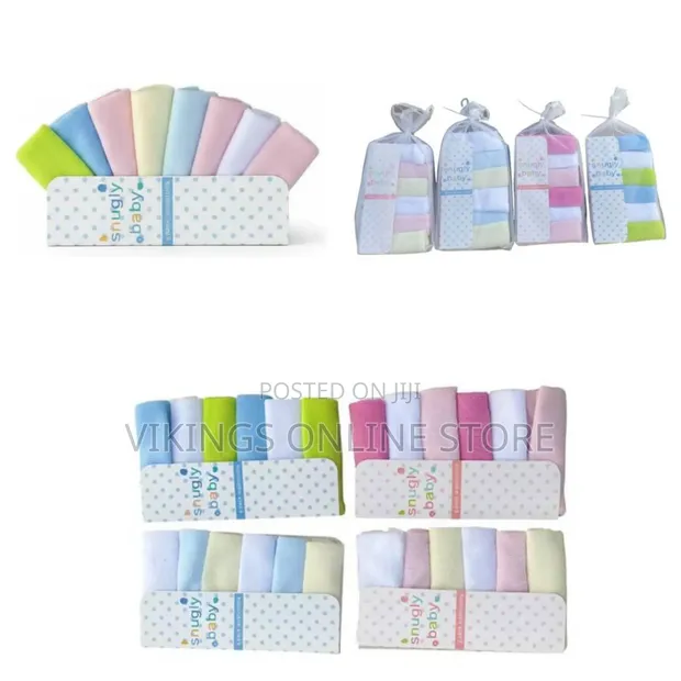 6-Piece Smooth Drums Fabric Children's Towel Set - 1