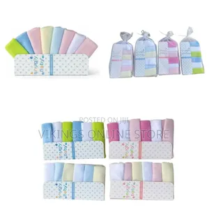6-Piece Smooth Drums Fabric Children's Towel Set