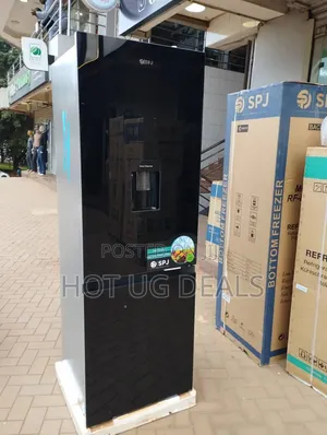 SPJ 427L 2-Door Bottom Freezer Refrigerator with Water Dispenser