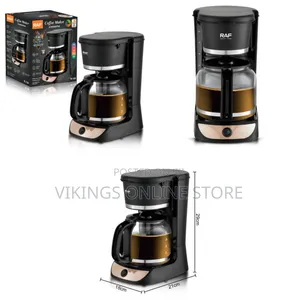 RAF 1.8L Smart Coffee Machine - 12 Cup Drip Coffee Maker