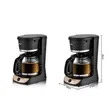 RAF 1.8L Smart Coffee Machine - 12 Cup Drip Coffee Maker - 2