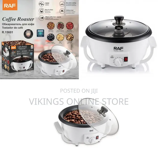 RAF Electric Coffee Bean Roaster, 1200W Home Roasting Machine - 1