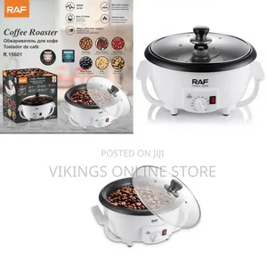 RAF Electric Coffee Bean Roaster, 1200W Home Roasting Machine