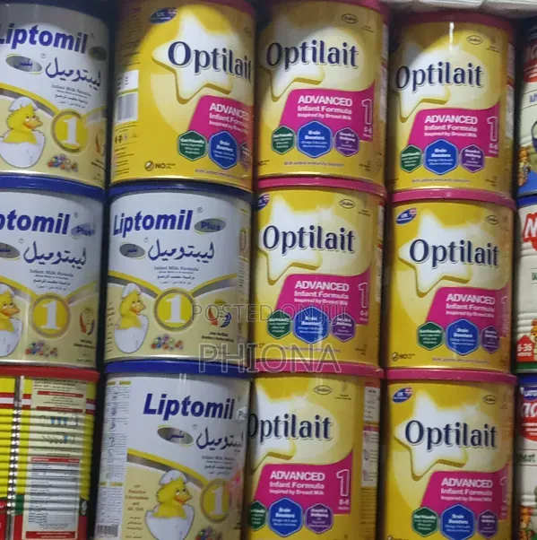 Lipitomil and Optilait Milk Powder - 1