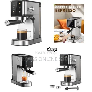 DSP 1350W 1.0L Espresso Coffee Machine with Steam