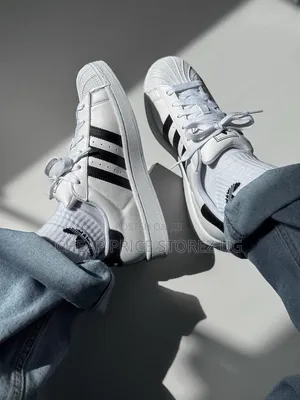 Reign Champ x Adidas Superstar Suede Sneakers