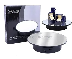 360° Electric Turntable Display Stand
