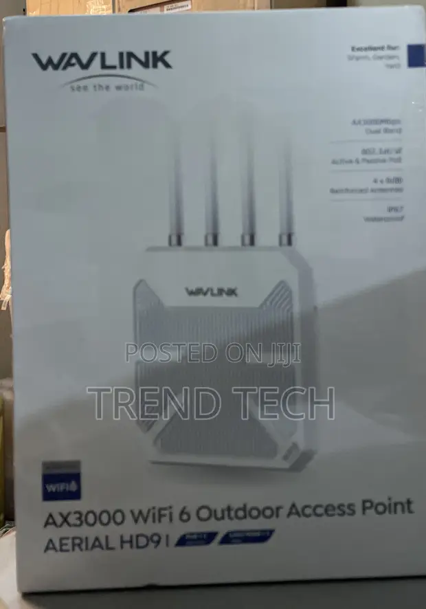 Wavlink AX3000 Wi-Fi 6 Outdoor Access Point - 1