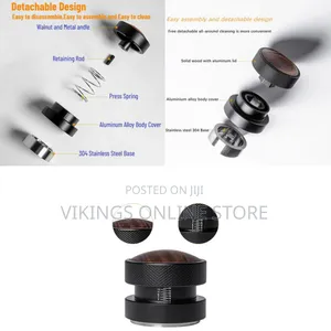 58mm Self-Adjusting Gravity Espresso Tamper & WDT Tool