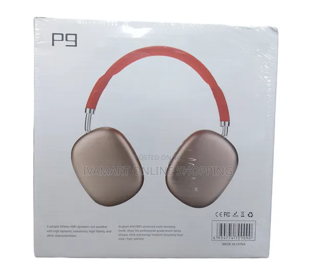 P9 Wireless Over-Ear Headphones - 1