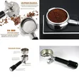 Stainless Steel Coffee Portafilter - 58mm Double Spout - 1