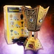Electric Incense & Essential Oil Burner - Decorative Aroma Diffuser - 1