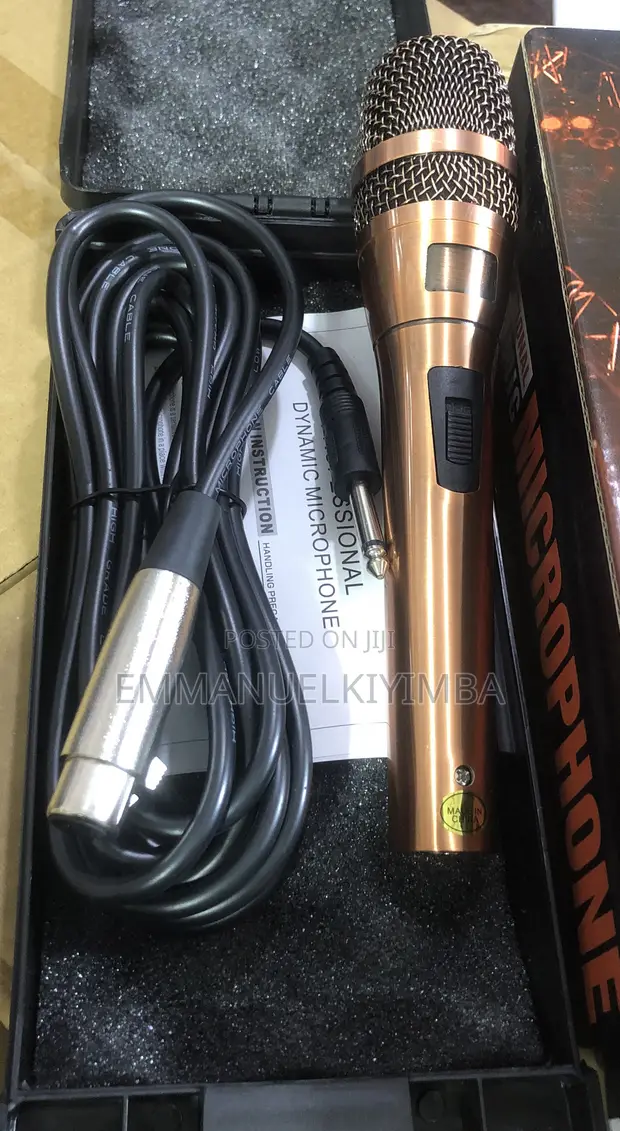 Dynamic Wire Microphone - Brand New - 1