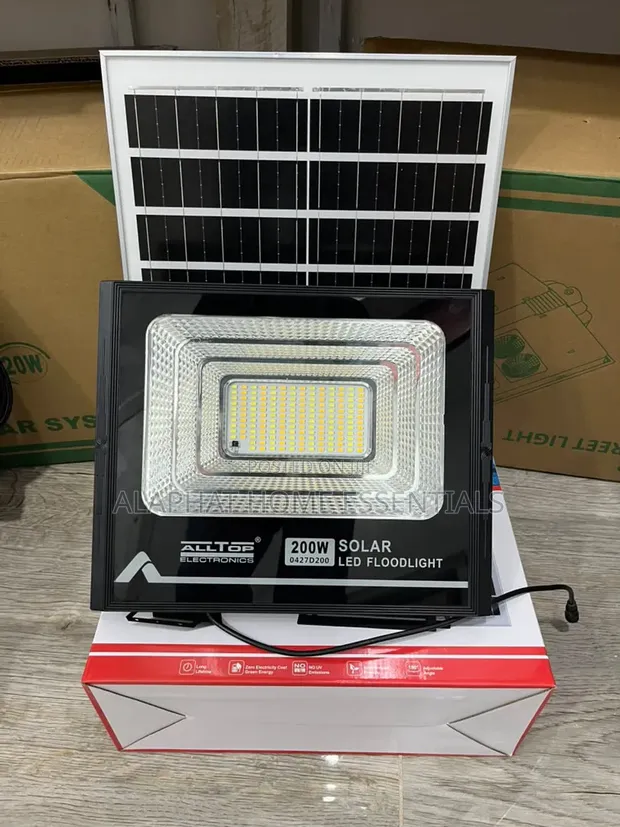 Alltop 200W Solar LED Floodlight - 1