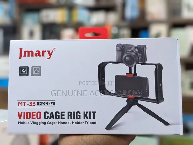 Jmary MT33 Video Cage Rig Kit for Mobile Vlogging - 1