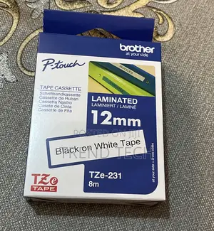 Brother TZe-231 Label Tape 12mm Black on White