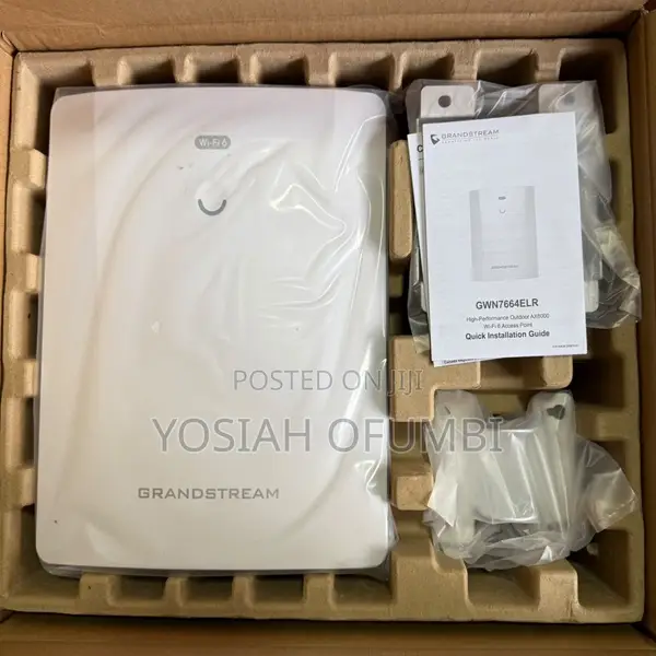 Grandstream GWN7664 ELR Wi-Fi 6 Access Point - 1