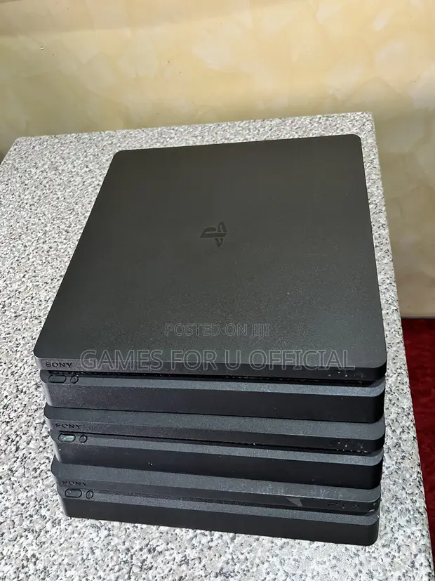 PlayStation 4 Slim Edition (Chipped) with 7 Games - 1