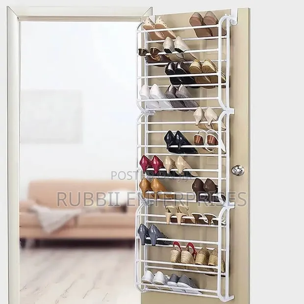 Brand New Over the Door Shoe Rack - 1