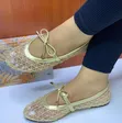 Alaïa-Inspired Mesh Ballerina Flats - 2