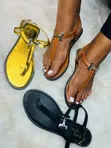 Women's Chic Flat Sandals & Slides - 3