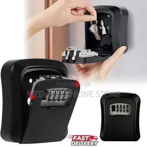 Wall Mount 4-Digit Key Lock Box