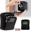 Wall Mount 4-Digit Key Lock Box - 1