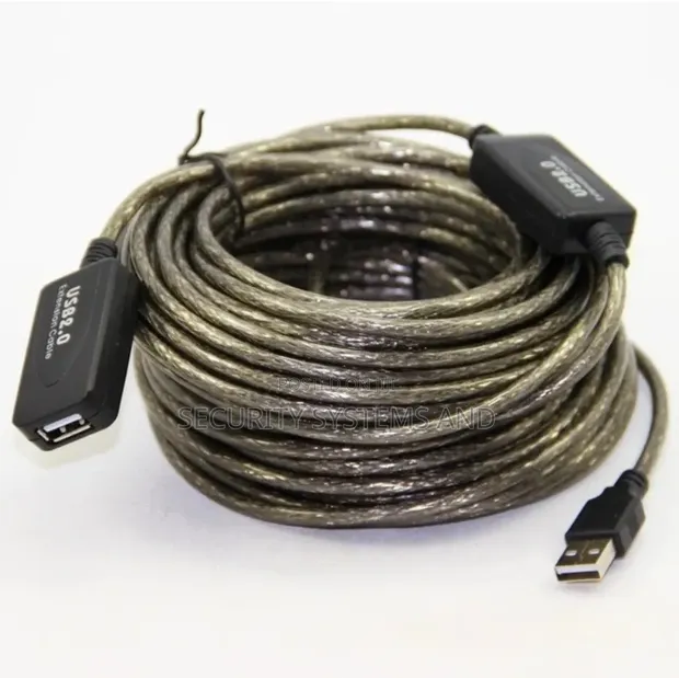 USB 2.0 Hi-Speed Active Repeater Extension Cable - 30 Meters - 1