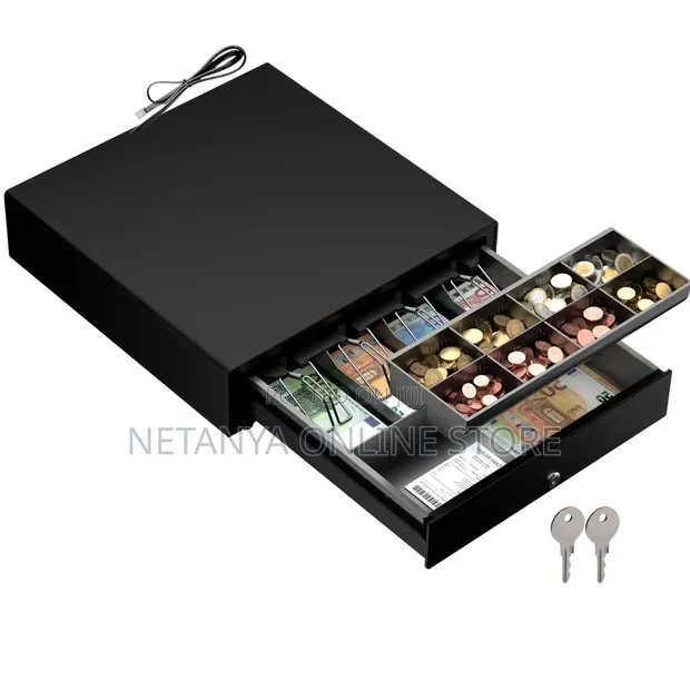 Heavy Duty Metal Cash Drawer - 1