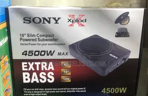 Sony Powered Under-Seat Car Subwoofer