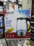 Saachi 2.0L Transparent Glass Electric Kettle - 1