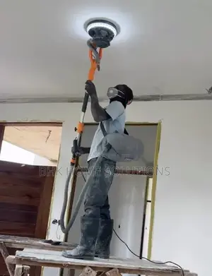 Professional Gypsum Ceiling Sanding & Wall Finishing