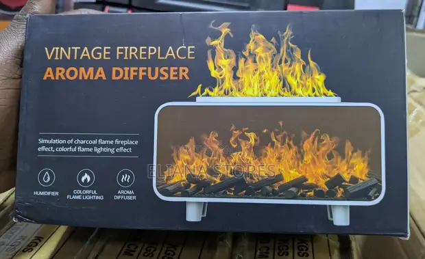 Vintage Fireplace Aroma Diffuser - 1