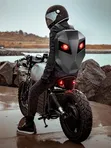 Bb LED Backpack for Riders - 2