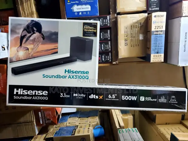 Hisense AX3100Q 3.1-Channel Dolby Atmos Soundbar System 500W - 1