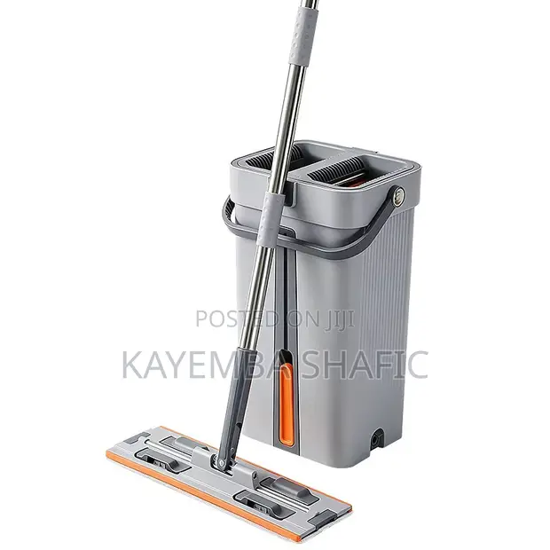 Help Weida G3 Hands-Free Microfiber Mop and Bucket System - 1
