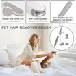 Reusable Double-Sided Lint and Pet Hair Remover Brush Set - 3