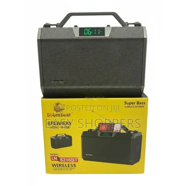 BoomBest LN-5216BT Portable Bluetooth Speaker - 1
