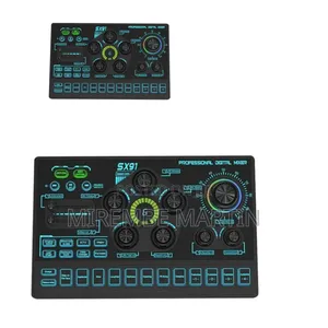 SX91 Live Sound Card USB Audio Mixer Console