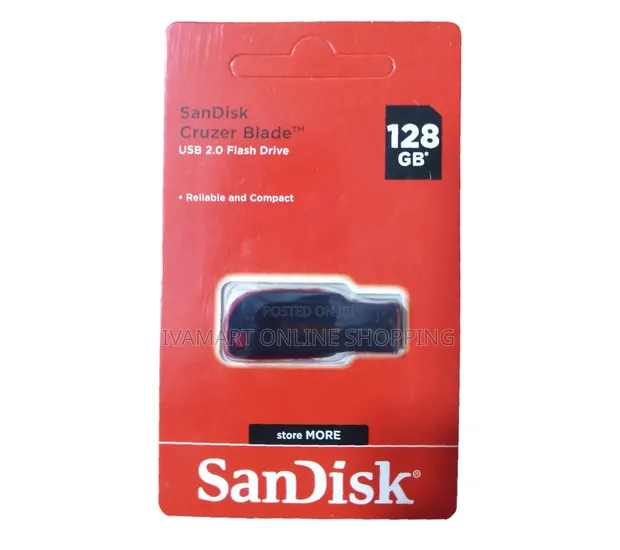 SanDisk 128GB USB Flash Drive - 1