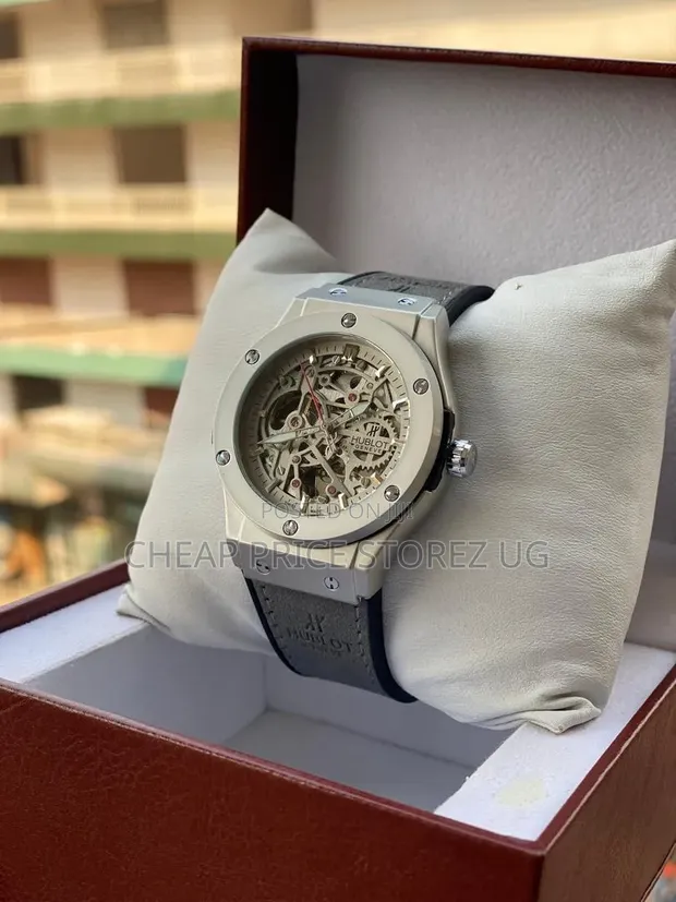 Hublot Geneve-Style Skeleton Mechanical Wristwatch - 1