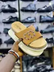 Unisex Chunky Platform Slip-on Sandals - 1