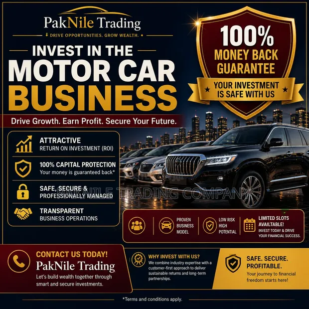 Motor Vehicle Investment Opportunity - 1