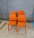 Household PP Dining Chairs - Plastic - 3