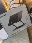 Green Lion 360° Adjustable Laptop Stand with Cooling Fan - 1