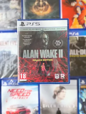 Alan Wake 2 Deluxe Edition PS5 Game CD