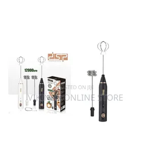 DSP 2-in-1 Rechargeable Milk Frother for Coffee, Tea, Matcha